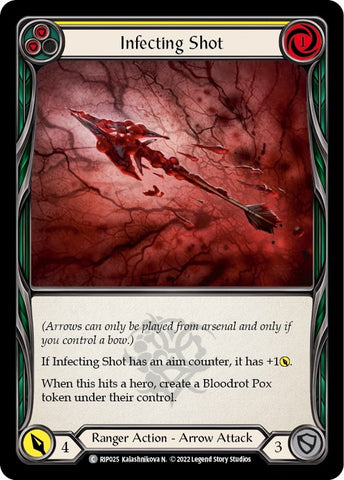 Infecting Shot (Yellow) [RIP025] [Outsiders Riptide Blitz Deck]