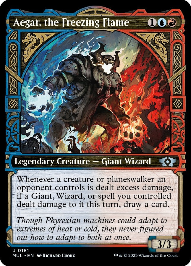 Aegar, the Freezing Flame (Halo Foil) [Multiverse Legends]