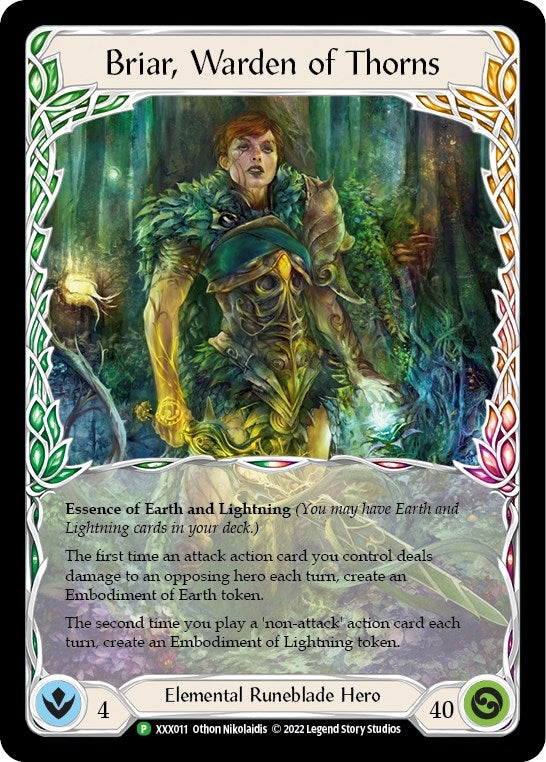 Briar // Briar, Warden of Thorns [XXX011/XXX012] [Promo]