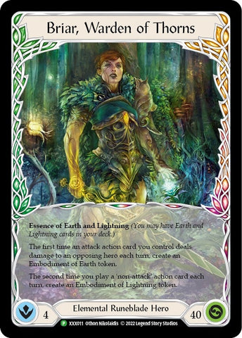 Briar // Briar, Warden of Thorns [XXX011/XXX012] [Promo]