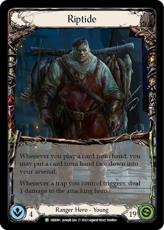 Riptide [HER081] (Promo) Rainbow Foil