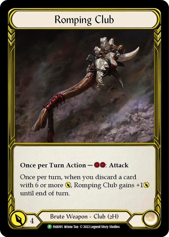 Romping Club (Golden) [FAB095] (Promo) Cold Foil