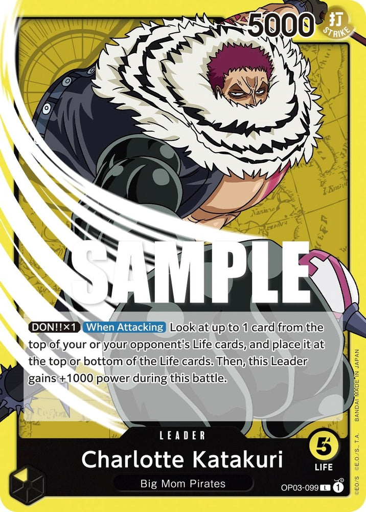 Image for Charlotte Katakuri (099) (OP03-099) [Pillars of Strength] - One Piece Card Game