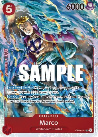 Image for Marco (OP03-013) [Pillars of Strength] - One Piece Card Game
