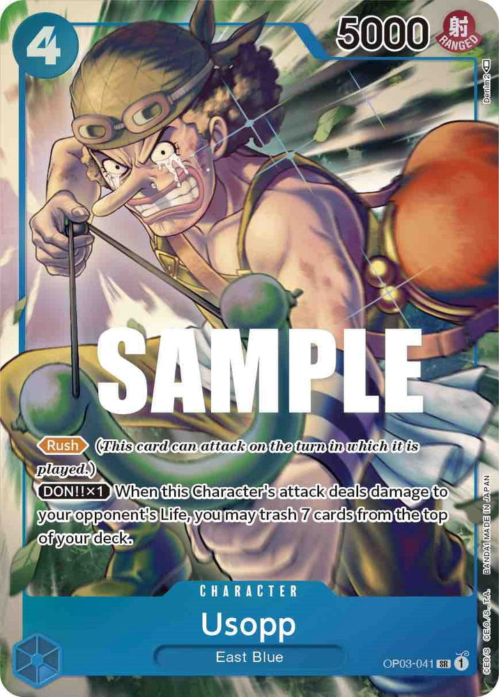 Usopp (Alternate Art) (OP03-041) [Pillars of Strength]