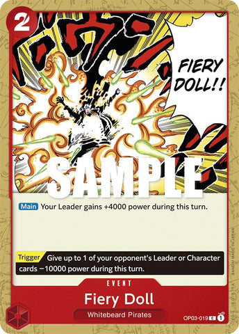 Fiery Doll (OP03-019) [Pillars of Strength]