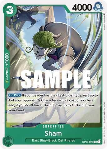 Image for Sham (OP03-027) [Pillars of Strength] - One Piece Card Game