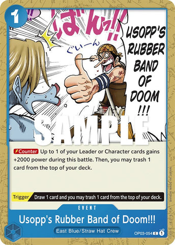 Usopp's Rubber Band of Doom!!! (OP03-054) [Pillars of Strength]