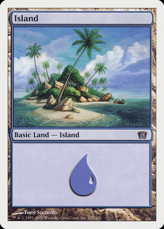 Island (#337) [Eighth Edition]