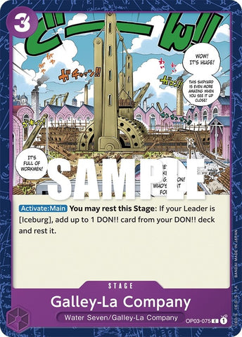 Image for Galley-La Company (OP03-075) [Pillars of Strength] - One Piece Card Game