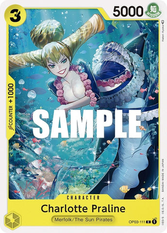 Image for Charlotte Praline (OP03-111) [Pillars of Strength] - One Piece Card Game