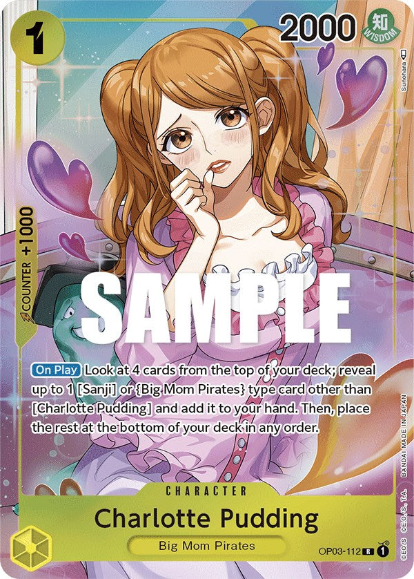 Charlotte Pudding (Alternate Art) (OP03-112) [Pillars of Strength]