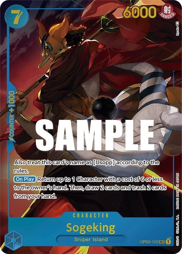 Image for Sogeking (Alternate Art) (OP03-122) [Pillars of Strength] - One Piece Card Game