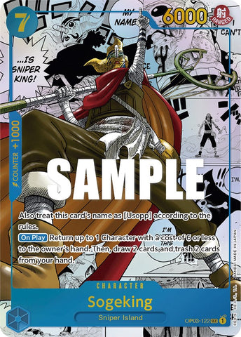 Sogeking (Alternate Art) (OP03-122) [Pillars of Strength]