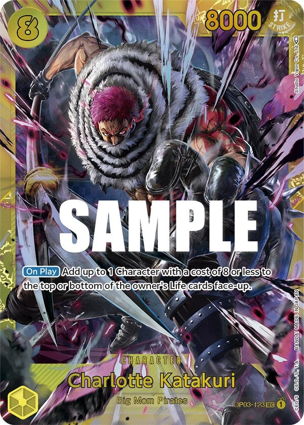Image for Charlotte Katakuri (123) (OP03-123) [Pillars of Strength] - One Piece Card Game