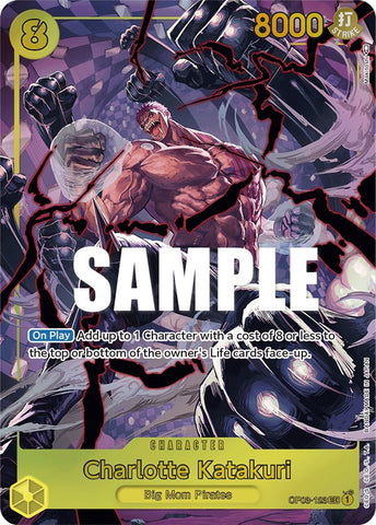 Charlotte Katakuri (Alternate Art) (OP03-123) [Pillars of Strength]