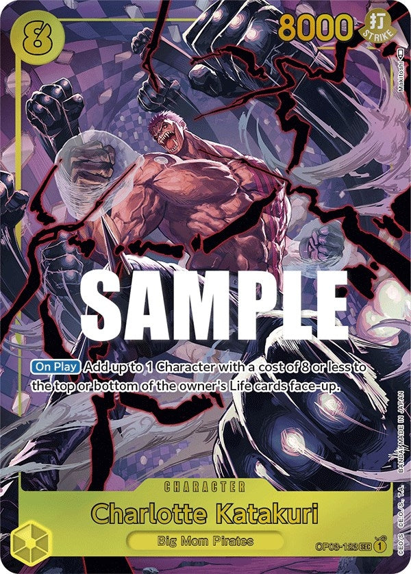 Image for Charlotte Katakuri (123) (Alternate Art) (OP03-123) [Pillars of Strength] - One Piece Card Game