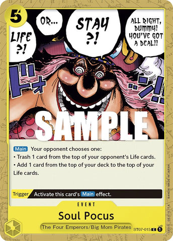 Soul Pocus (ST07-015) [Starter Deck: Big Mom Pirates]