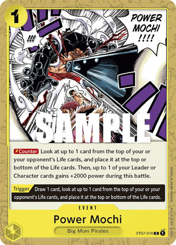 Power Mochi (ST07-016) [Starter Deck: Big Mom Pirates]
