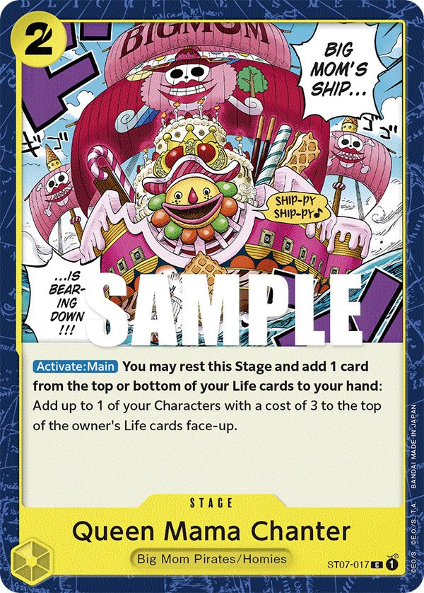Queen Mama Chanter (ST07-017) [Starter Deck: Big Mom Pirates]