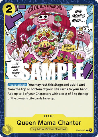 Queen Mama Chanter (ST07-017) [Starter Deck: Big Mom Pirates]