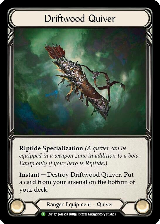 Driftwood Quiver [LGS137] (Promo) Cold Foil