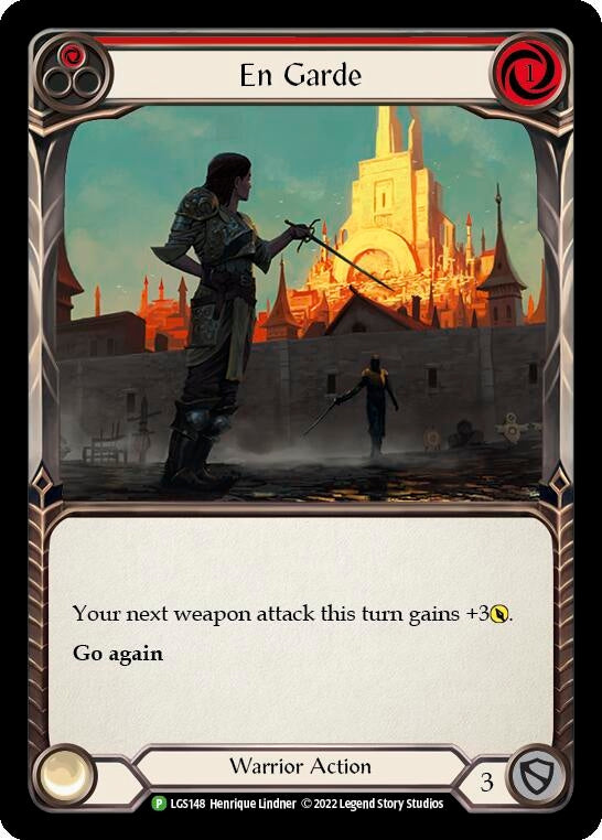 En Garde (Red) [LGS148] (Promo) Rainbow Foil