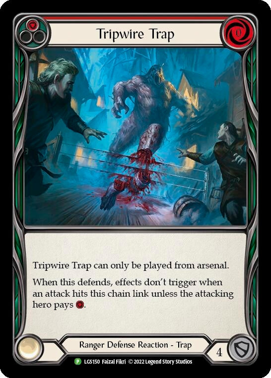 Tripwire Trap (Red) [LGS150] (Promo) Rainbow Foil
