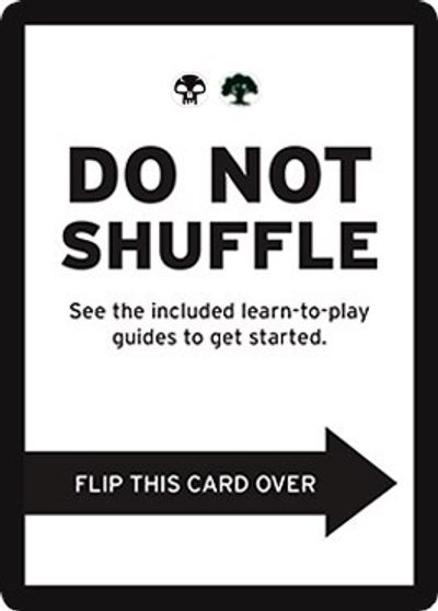 Rules Card (Spellslinger - Golgari) [Unique and Miscellaneous Promos]