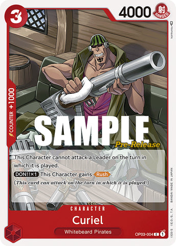 Curiel (OP03-004) [Pillars of Strength Pre-Release Cards]