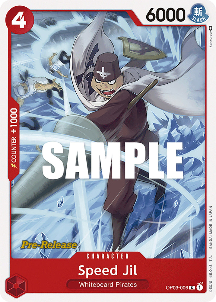 Image for Speed Jil (OP03-006) [Pillars of Strength Pre-Release Cards] - One Piece Card Game