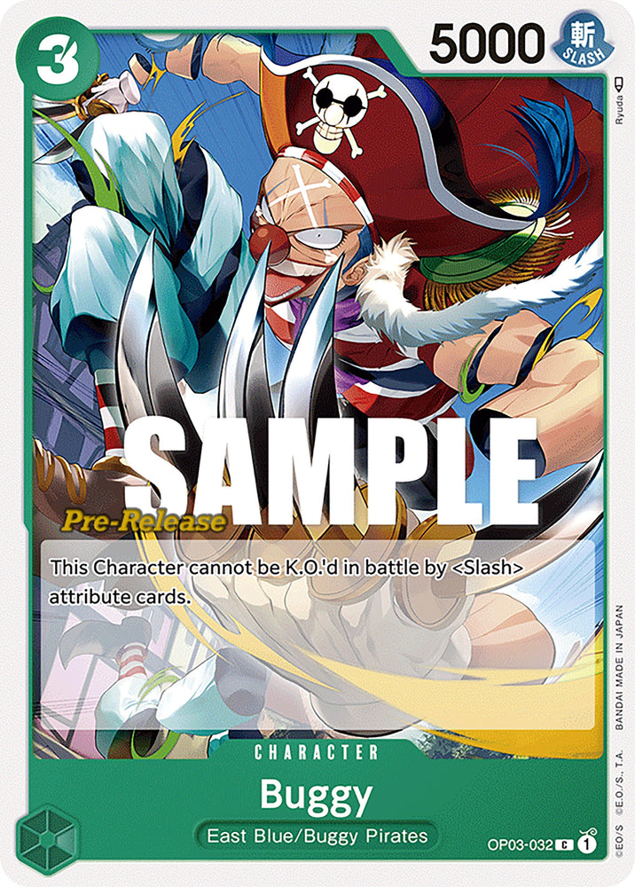 Image for Buggy (032) (OP03-032) [Pillars of Strength Pre-Release Cards] - One Piece Card Game