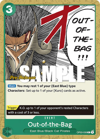 Out-of-the-Bag (OP03-036) [Pillars of Strength Pre-Release Cards]