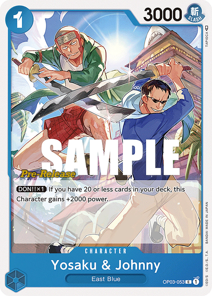 Image for Yosaku & Johnny (OP03-053) [Pillars of Strength Pre-Release Cards] - One Piece Card Game