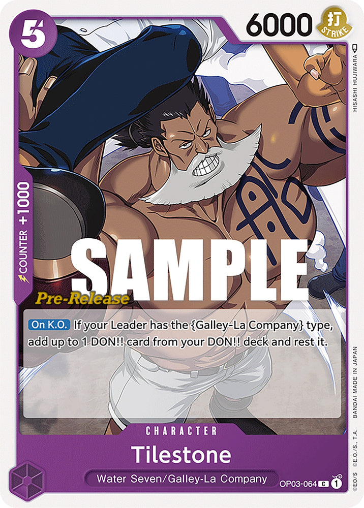 Image for Tilestone (OP03-064) [Pillars of Strength Pre-Release Cards] - One Piece Card Game