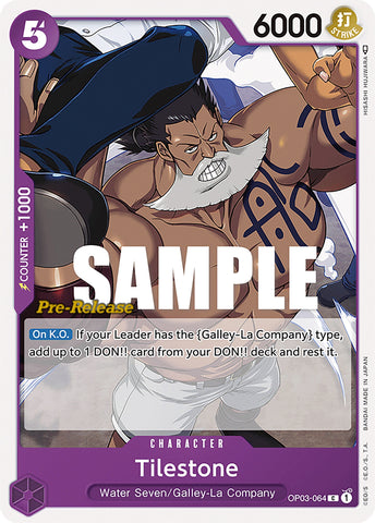 Image for Tilestone (OP03-064) [Pillars of Strength Pre-Release Cards] - One Piece Card Game