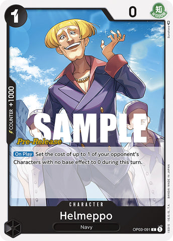 Helmeppo (OP03-091) [Pillars of Strength Pre-Release Cards]