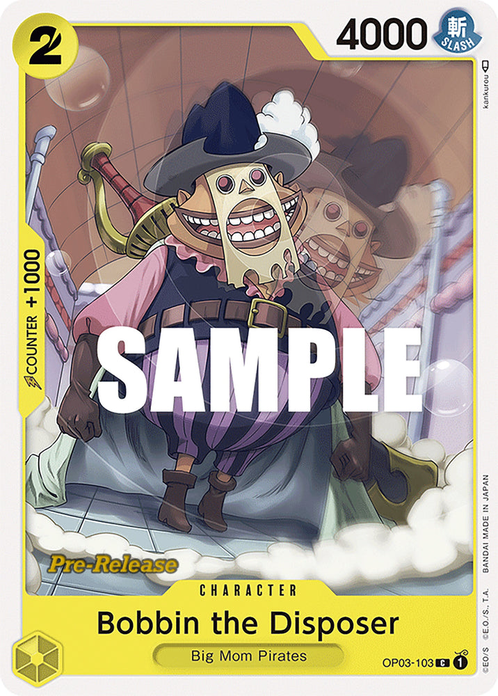 Image for Bobbin the Disposer (OP03-103) [Pillars of Strength Pre-Release Cards] - One Piece Card Game