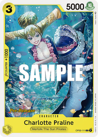 Image for Charlotte Praline (OP03-111) [Pillars of Strength Pre-Release Cards] - One Piece Card Game
