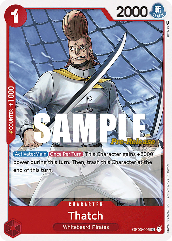 Image for Thatch (OP03-005) [Pillars of Strength Pre-Release Cards] - One Piece Card Game