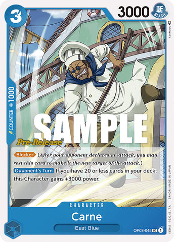 Carne (OP03-045) [Pillars of Strength Pre-Release Cards]