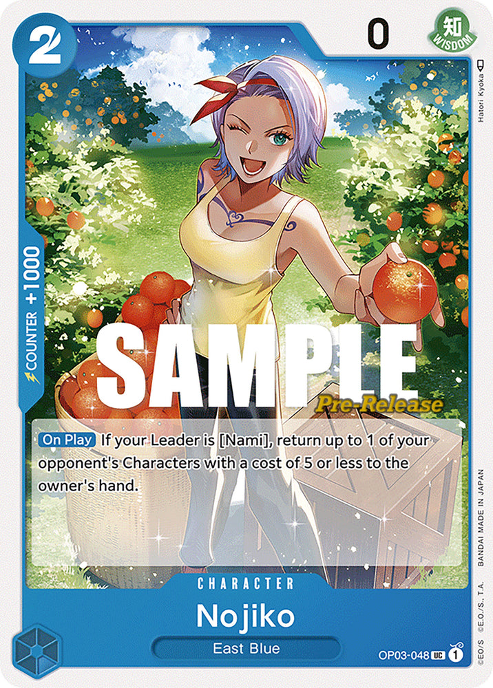 Nojiko (OP03-048) [Pillars of Strength Pre-Release Cards]
