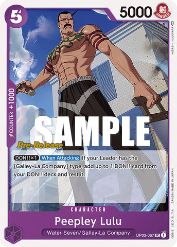 Peepley Lulu (OP03-067) [Pillars of Strength Pre-Release Cards]