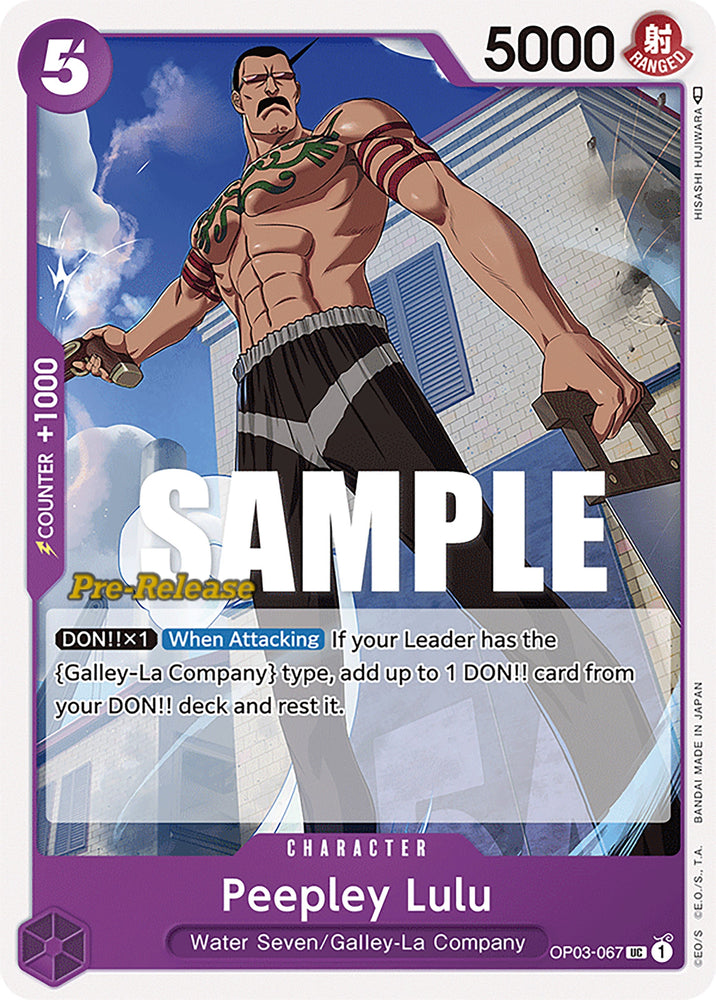 Image for Peepley Lulu (OP03-067) [Pillars of Strength Pre-Release Cards] - One Piece Card Game