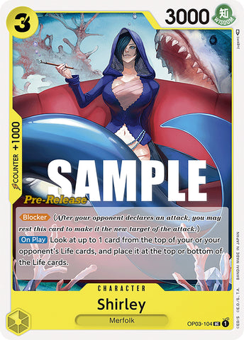 Shirley (OP03-104) [Pillars of Strength Pre-Release Cards]