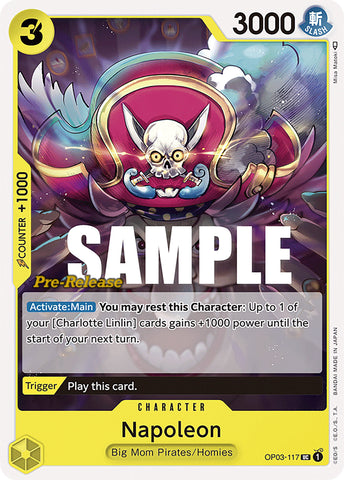 Napoleon (OP03-117) [Pillars of Strength Pre-Release Cards]