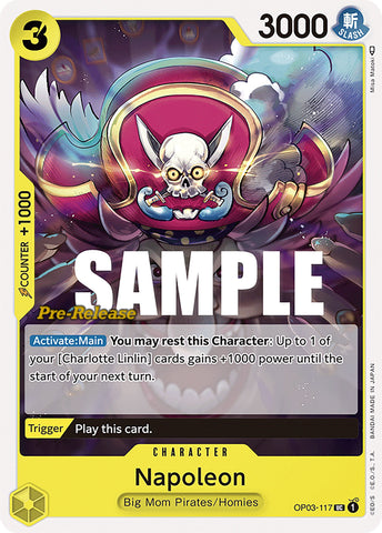 Image for Napoleon (OP03-117) [Pillars of Strength Pre-Release Cards] - One Piece Card Game