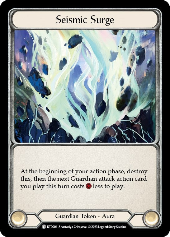 Image for Seismic Surge (DTD204) - Flesh and Blood TCG