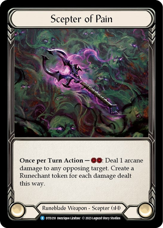 Image for Scepter of Pain (DTD210) - Flesh and Blood TCG