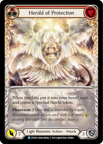 Herald of Protection (Red) (DTD014) [Dusk Till Dawn]